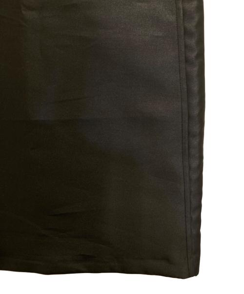 machatt（マチャット）machatt (マチャット) サテンスカート ブラック サイズ:38の古着・服飾アイテム