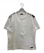 BLACK LABEL CRESTBRIDGEブラックレーベル クレストブリッジ）の古着「ヨーク切替Tee」｜ホワイト