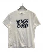 LACOSTEラコステ）の古着「プリントTシャツ」｜ホワイト