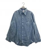 BROOKS BROTHERSブルックスブラザーズ）の古着「ボタンダウンシャツ」｜ブルー