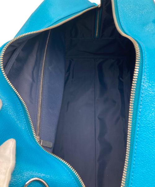 PELLE MORBIDA（ペッレモルビダ）PELLE MORBIDA (ペッレモルビダ) ボストンバッグ サックスの古着・服飾アイテム