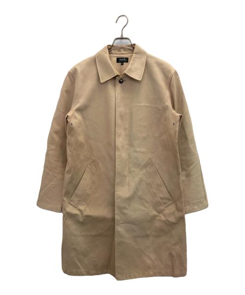 A.P.C.（アーペーセー）A.P.C. (アーペーセー) ステンカラーコート ベージュ サイズ:XSの古着・服飾アイテム