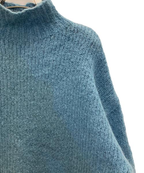 Mila Owen（ミラオーウェン）Mila Owen (ミラオーウェン) モヘアニット ブルーの古着・服飾アイテム