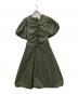ELIN（エリン）の古着「バルーンドレス」｜グリーン