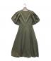ELIN (エリン) バルーンドレス グリーン サイズ:38：8000円