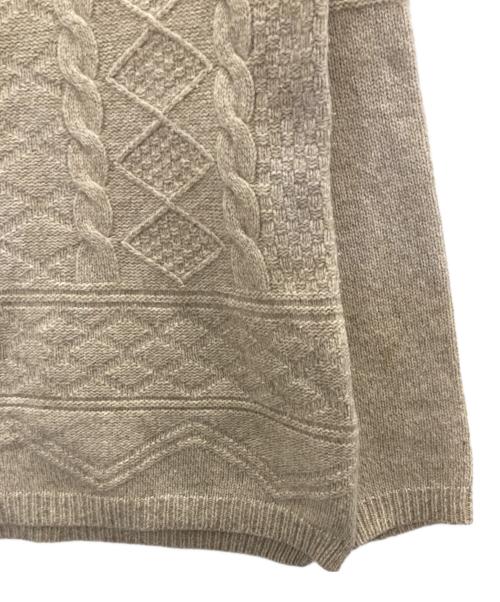 PAUL SMITH（ポールスミス）PAUL SMITH (ポールスミス) WOOL CREW NECK SWEATER ベージュ サイズ:Mの古着・服飾アイテム