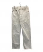 LEVI'Sリーバイス）の古着「501デニムパンツ」｜ホワイト