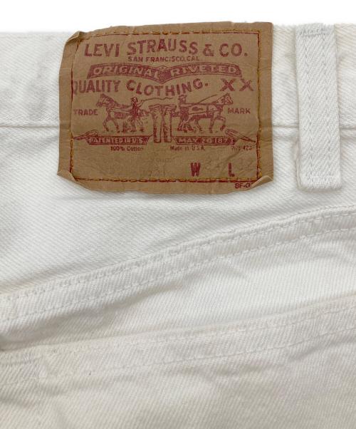 LEVI'S（リーバイス）LEVI'S (リーバイス) 501デニムパンツ ホワイト サイズ:ｗ34の古着・服飾アイテム
