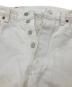 中古・古着 LEVI'S (リーバイス) 501デニムパンツ ホワイト サイズ:ｗ34：8000円