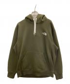THE NORTH FACEザ ノース フェイス）の古着「Square Logo Hoodie」｜オリーブ