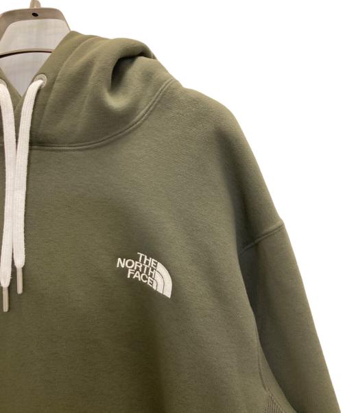 THE NORTH FACE（ザ ノース フェイス）THE NORTH FACE (ザ ノース フェイス) Square Logo Hoodie オリーブ サイズ:SIZE　XLの古着・服飾アイテム
