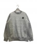 THE NORTH FACEザ ノース フェイス）の古着「Square Logo Crew」｜グレー