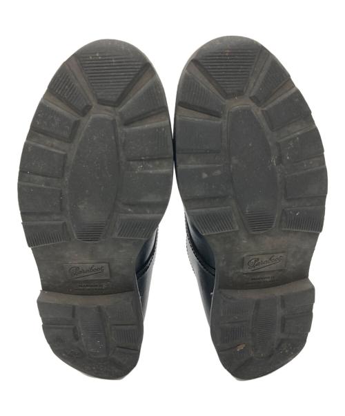 PARABOOT（パラブーツ）PARABOOT (パラブーツ) ダブルモンクシューズ ブラック サイズ:6の古着・服飾アイテム