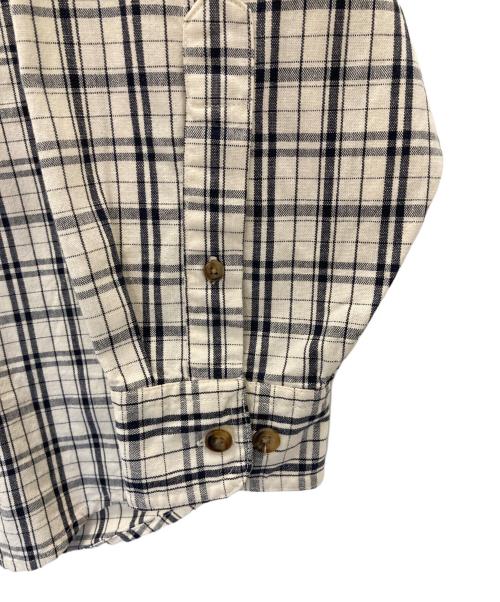 Eddie Bauer（エディーバウアー）Eddie Bauer (エディーバウアー) 00s B.D.Shirts ホワイト サイズ:Mの古着・服飾アイテム