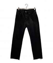 LEVI'S（リーバイス）の古着「後染めデニムパンツ」｜ブラック