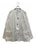POST O'ALLS（ポストオーバーオールズ）の古着「VINTAGE SHEETING JACKET」｜ホワイト