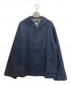 POST O'ALLSポストオーバーオールズ）の古着「NAVY BLU-F : 10oz. denim indigo」｜インディゴ