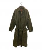Chez VIDALENCシェ ヴィダレン）の古着「TRENCH COAT」｜オリーブ