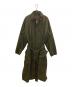 Chez VIDALENC（シェ ヴィダレン）の古着「TRENCH COAT」｜オリーブ