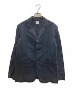 POST O'ALLSポストオーバーオールズ）の古着「SPC E-Z RIDER OX テーラードジャケット」｜ネイビー