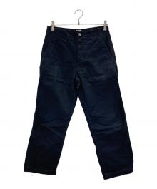 POST O'ALLS（ポストオーバーオールズ）の古着「ワークパンツ」｜ネイビー