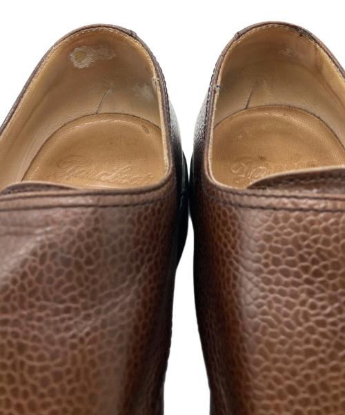 PARABOOT（パラブーツ）PARABOOT (パラブーツ) ダブルモンクストラップシューズ ブラウン サイズ:5 1/2の古着・服飾アイテム