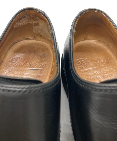 PARABOOT（パラブーツ）PARABOOT (パラブーツ) ダブルモンクストラップシューズ ブラック サイズ:5 1/2の古着・服飾アイテム