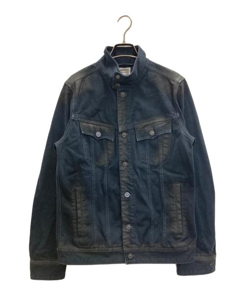 G-STAR RAW（ジースターロゥ）G-STAR RAW (ジースターロゥ) USED加工トラッカージャケット ネイビー サイズ:Ⅿの古着・服飾アイテム