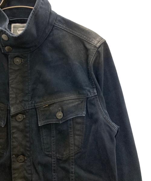 G-STAR RAW（ジースターロゥ）G-STAR RAW (ジースターロゥ) USED加工トラッカージャケット ネイビー サイズ:Ⅿの古着・服飾アイテム