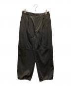 UNTITLEDアンタイトル）の古着「サテンパラシュートパンツ」｜ブラック