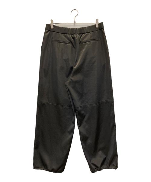 UNTITLED（アンタイトル）UNTITLED (アンタイトル) サテンパラシュートパンツ ブラック サイズ:44の古着・服飾アイテム