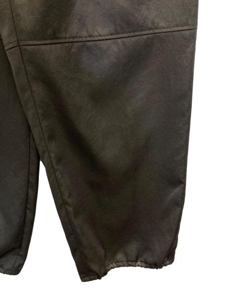 UNTITLED（アンタイトル）UNTITLED (アンタイトル) サテンパラシュートパンツ ブラック サイズ:44の古着・服飾アイテム