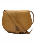 A.P.C.×VANESSA SEWARDアーペーセー×ヴァネッサ シュワード）の古着「レザーショルダーバッグ」｜ベージュ