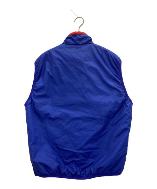 Patagonia（パタゴニア）Patagonia (パタゴニア) Puffball Vest レッド×ブルー サイズ:Sの古着・服飾アイテム