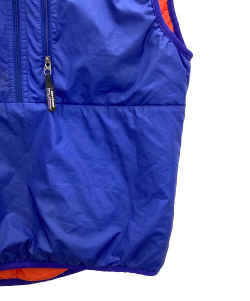 Patagonia（パタゴニア）Patagonia (パタゴニア) Puffball Vest レッド×ブルー サイズ:Sの古着・服飾アイテム