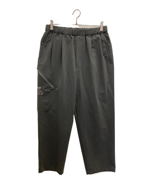 MPX  MANDO（エムピーエックス マンド）MPX  MANDO (エムピーエックス マンド) ポリエステルナイロンリップストップ2Pシャーリングクロップドパンツ グレー サイズ:Ⅼの古着・服飾アイテム