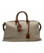 OHBA/大峽製鞄オオバ/オオバセイホウ）の古着「ボストン50」｜ベージュ×ブラウン