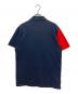 LACOSTE (ラコステ) 切替ポロシャツ ネイビー サイズ:M：4000円