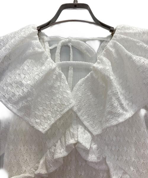 Lily Brown（リリーブラウン）Lily Brown (リリーブラウン) ストレッチレースワンピース ホワイト サイズ:1の古着・服飾アイテム