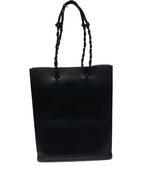 JIL SANDER（ジルサンダー）JIL SANDER (ジルサンダー) TANGLE TOTE BAG ブラックの古着・服飾アイテム