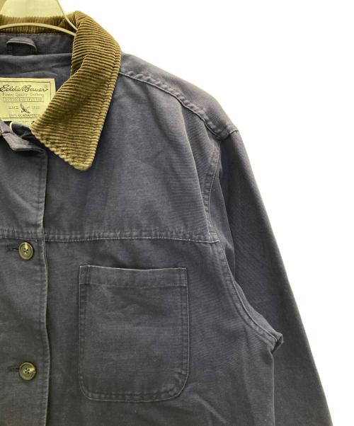Eddie Bauer（エディーバウアー）Eddie Bauer (エディーバウアー) ハンティングジャケット ネイビー サイズ:Ⅿの古着・服飾アイテム