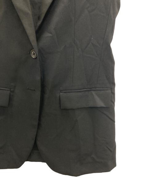 Whim Gazette（ウィムガゼット）Whim Gazette (ウィムガゼット) ウールトロピカルジレ ブラック サイズ:Fの古着・服飾アイテム