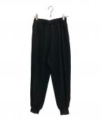 GALLARDA GALANTEガリャルダガランテ）の古着「センターシームジョガーパンツ」｜ブラック