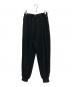 GALLARDA GALANTE（ガリャルダガランテ）の古着「センターシームジョガーパンツ」｜ブラック