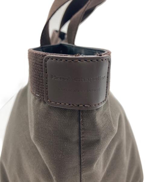 Herve Chapelier（エルベシャプリエ）Herve Chapelier (エルベシャプリエ) コーデュラ舟型トートM ブラウンの古着・服飾アイテム