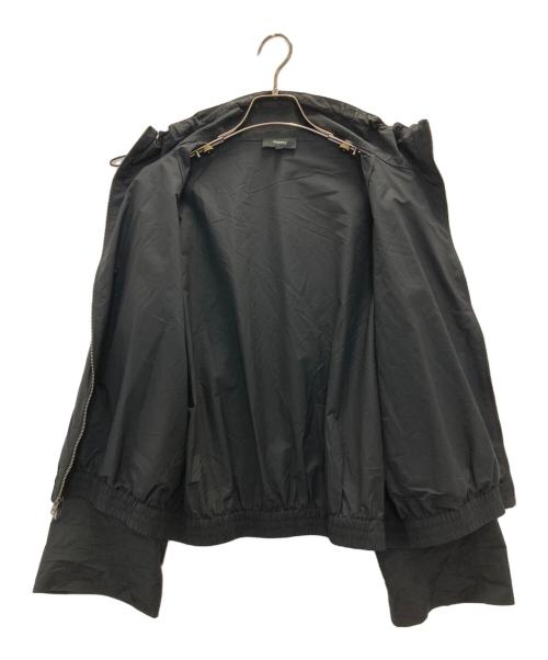 theory（セオリー）theory (セオリー) TECH LAWN RAGLAN ANORAK ブラック サイズ:Sの古着・服飾アイテム