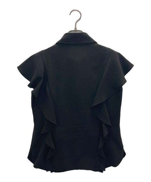 theory（セオリー）theory (セオリー) 半袖ブラウス ブラック サイズ:Sの古着・服飾アイテム