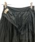 中古・古着 MARILYN MOON (マリリンムーン) TUCK TECHNIGUE SHEER SKIRT(タックテクニックシアースカート) ブラック サイズ:S：17000円