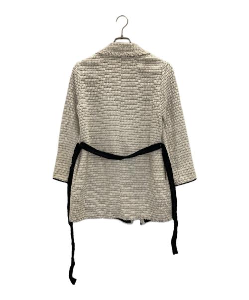theory（セオリー）theory (セオリー) ツイードコート アイボリー サイズ:Sの古着・服飾アイテム