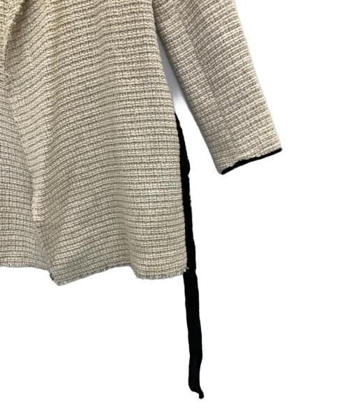 theory（セオリー）theory (セオリー) ツイードコート アイボリー サイズ:Sの古着・服飾アイテム